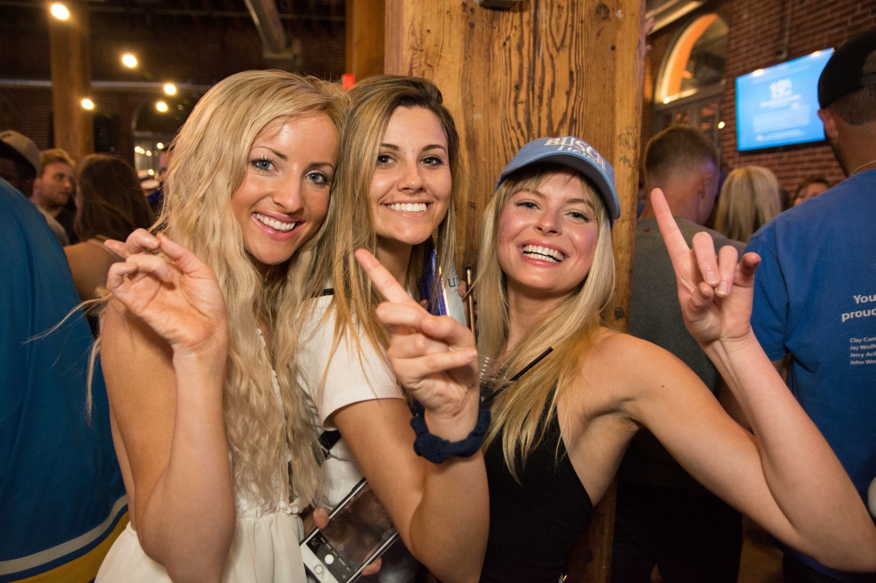 Blues Fans at Wheelhouse during Stanley Cup Final Game 7. Spons